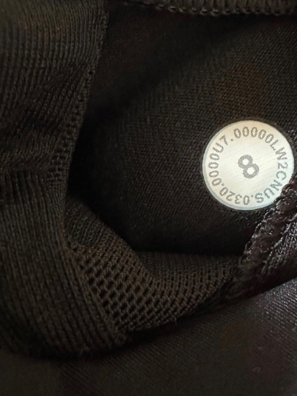 NWT lululemon Women’s Strong At Heart Bra Sport Top Size 8 Black Sports Bra NEW - Picture 7 of 8